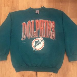 1992 Miami dolphins crewneck